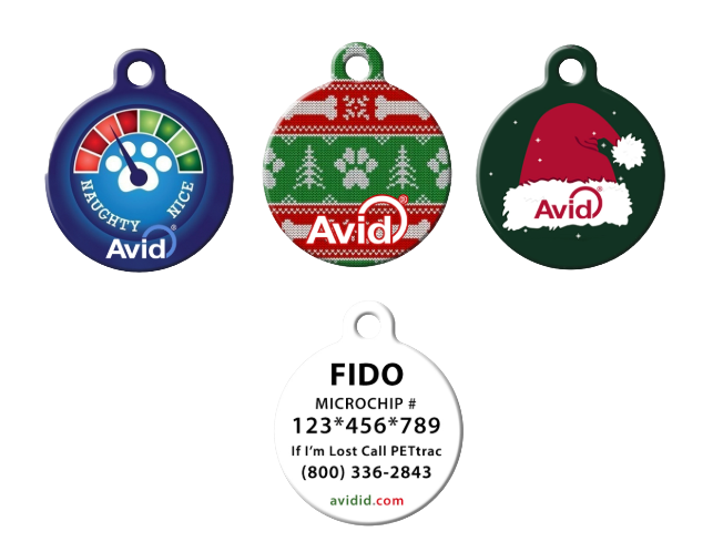 Holiday Stainless Steel Tag